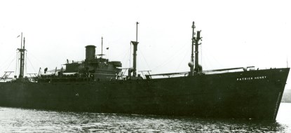 SS <em>Patrick Henry</em>, the first of thousands of Liberty ships launched during World War II.